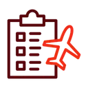 Free Itinerary Location Map Icon