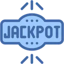 Free Jackpot Gambling Marquee Icon