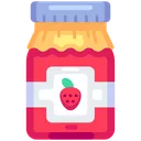 Free Jam Strawberry Jar Icon