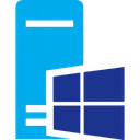 Free Windows Servidor Logotipo Ícone