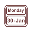 Free Januar Kalender Jan Symbol