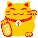 Free Die glückliche Katze  Symbol