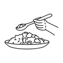Free White Line Japanese Curry Rice Illustration Japanese Curry Rice Food Icon