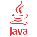 Free Java Plain Wordmark Icon