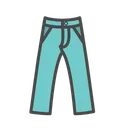 Free Jeans Icon