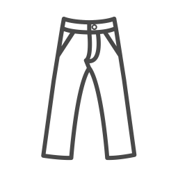 jeans clipart black and white