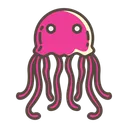 Free Jellyfish Sea Ocean Icon