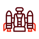 Free Jetpack Rocket Jet Icon