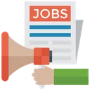 Free Job Promotion Job News Job Vacancy Icon