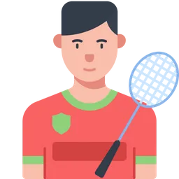 Free Jogador de badminton  Ícone