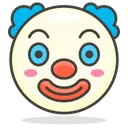 Free Joker Face Smiley Icon