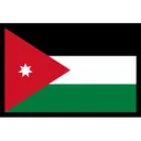 Free Jordanien Flagge Symbol