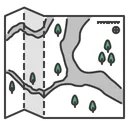 Free Journey Location Map Icon