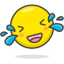 Free Joy Tears Face Icon