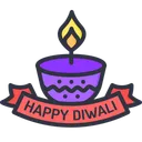 Free Un A Joyeux Diwali Lampe Diwali Icon