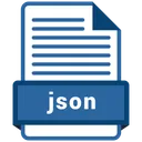 Free Json Format File Icon