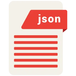 Free Json file  Icon