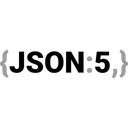 Free Json Logo Brand Icon