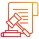 Free Judgement Law Justice Icon