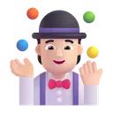 Free Juggling Color Light Icon