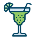 Free Jugo Coctel Vidrio Icono