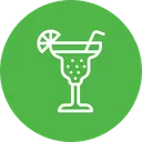 Free Juice Cocktail Glass Icon