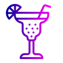 Free Juice Cocktail Glass Icon