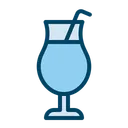 Free Juice Cocktail Glass Icon