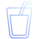 Free Juice Drink Glass Icon