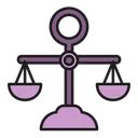 Free Law Equality Balance Icon