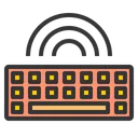 Free Kabellose Tastatur Tastatur Kabellos Symbol