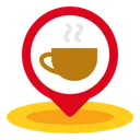 Free Kaffee-Standort  Symbol