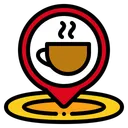 Free Kaffee-Standort  Symbol