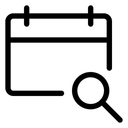 Free Kalendersuche Symbol