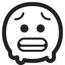 Free Gesicht Hoch Kontrast Symbol
