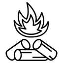 Free Kamin  Symbol