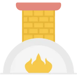 Free Kamin  Symbol