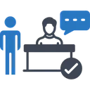Free Kandidat Bewerber Arbeitssuchender Symbol