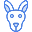 Free Kangaroo Australia Animals Icon