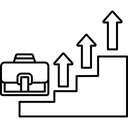 Free Karriereweg Beruflicher Werdegang Karriereplanung Symbol
