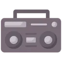 Free Zeichenflache Kassettenrekorder Audiokassette Symbol