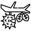 Free Kastanie  Symbol