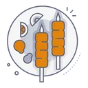 Free Kebab  Icon