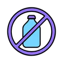 Free Kein Plastik  Symbol