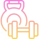 Free Kettlebell Dumbbells Exercise Icône