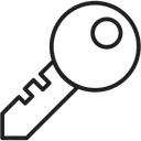 Free Key Lock Security Icon