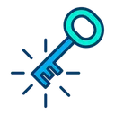Free Key Secure Protected Icon