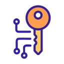Free Key Access Cipher Icon