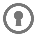 Free Key Hole Icon