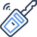 Free Key Car Smart Technology Wireless Connection Icon